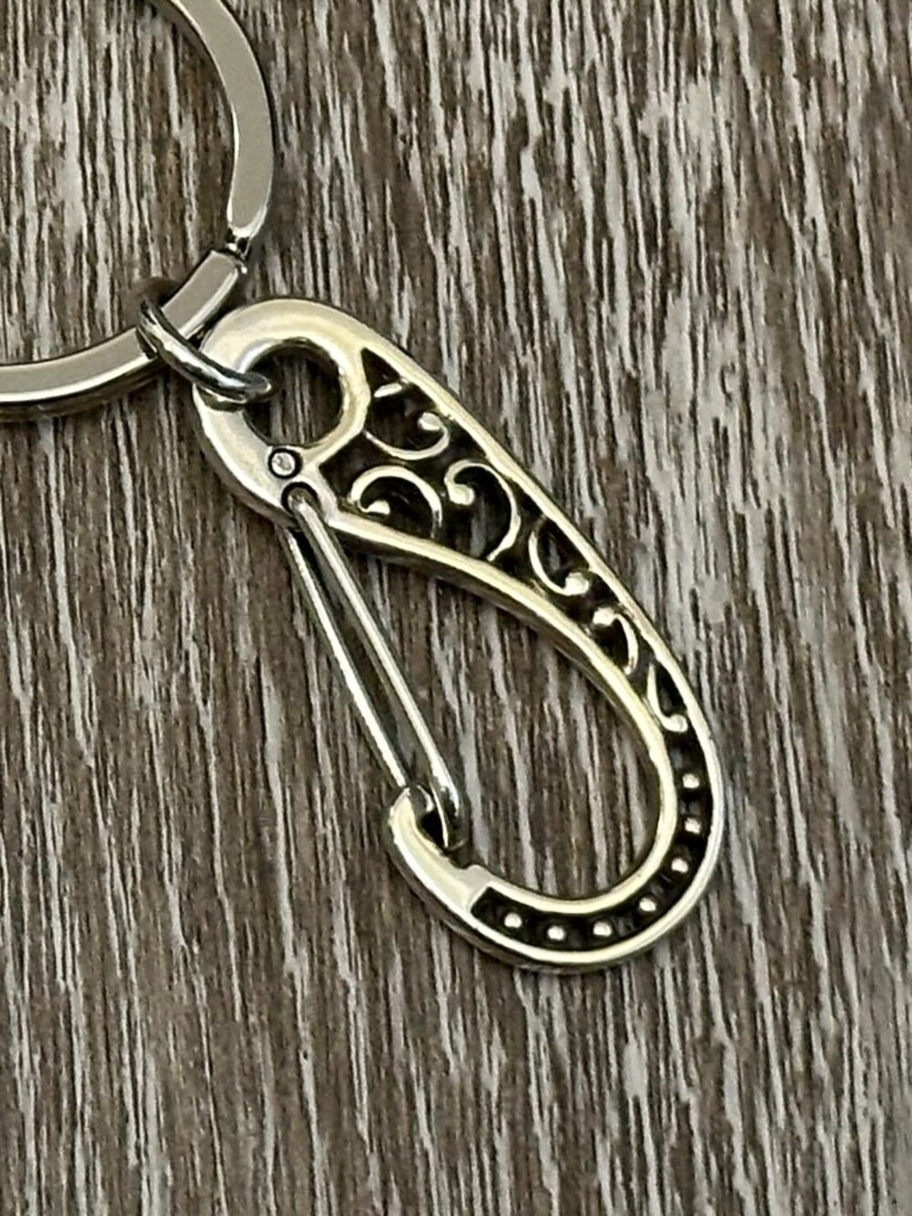 NWT Brighton Keychain Key Fob Ring Chain Clip Beautiful! - Picture 7 of 8